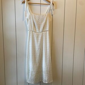 Eyelet summer dress